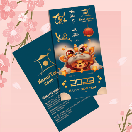 Lì xì tết Quý Mão 2023 mẫu 02