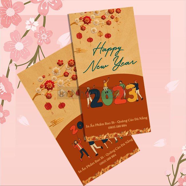 Lì xì tết Quý Mão 2023 mẫu 05 Lì xì tết Quý Mão 2023 mẫu 05