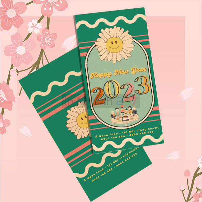 Lì xì tết Quý Mão 2023 mẫu 06 Lì xì tết Quý Mão 2023 mẫu 06