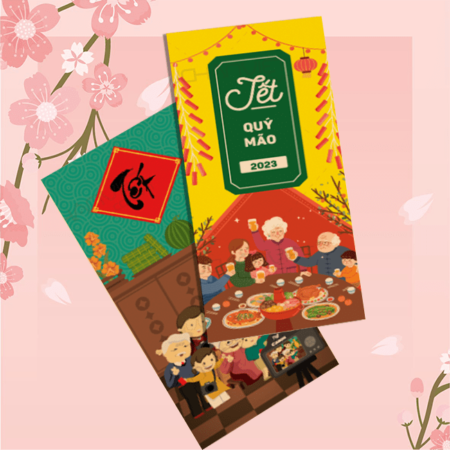 Lì xì tết Quý Mão 2023 mẫu 07