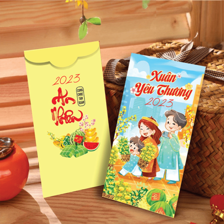 Lì xì tết Quý Mão 2023 mẫu 13