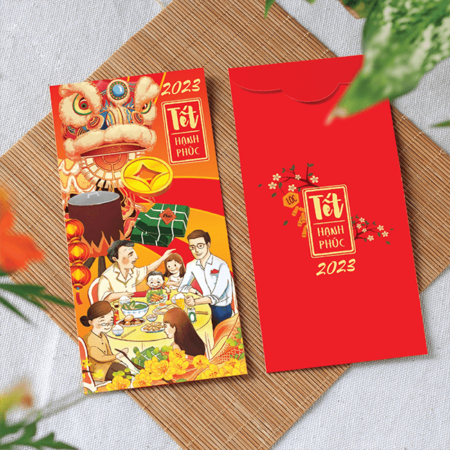 Lì xì tết Quý Mão 2023 mẫu 16
