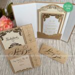 Thiệp cưới sang trọng