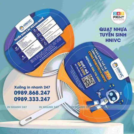 Quạt nhựa tuyển sinh HNIVC