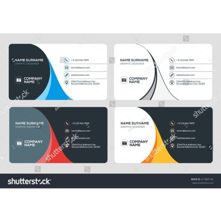 Card visit danh thiếp SS 417809194