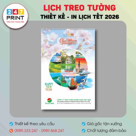 Lịch treo tường 2026-03