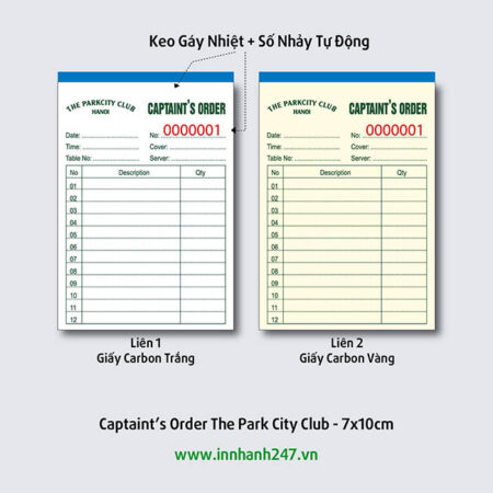 Order Park City Club