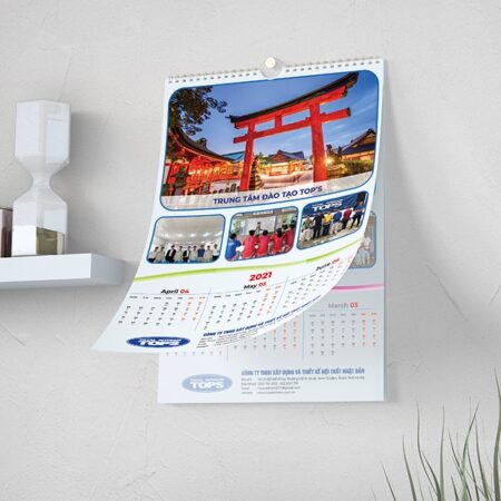 Bộ mẫu lịch treo tường doanh nghiệp