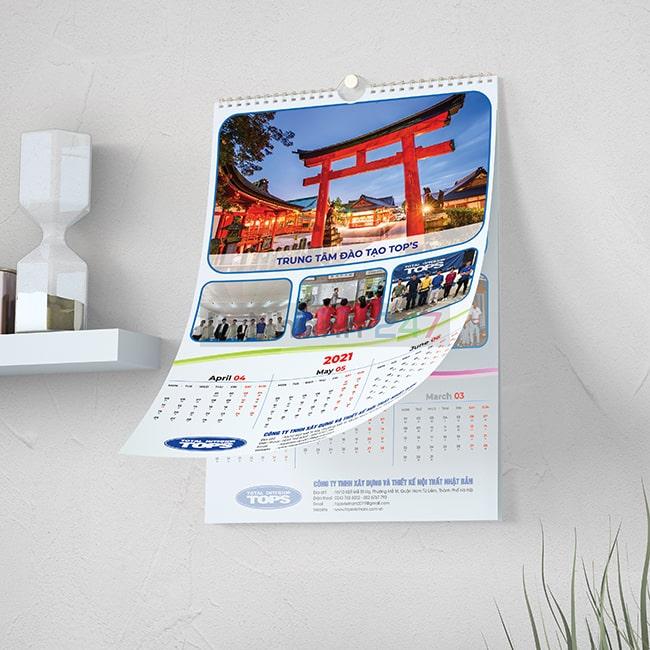 Bộ mẫu lịch treo tường doanh nghiệp Bộ mẫu lịch treo tường doanh nghiệp