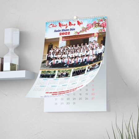 Bộ mẫu lịch treo tường quảng bá hình ảnh
