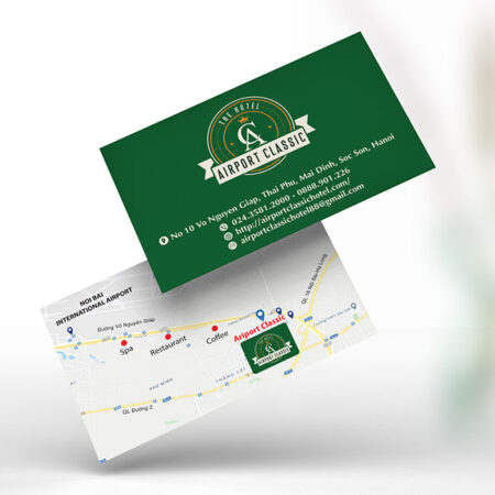 Card visit khách sạn