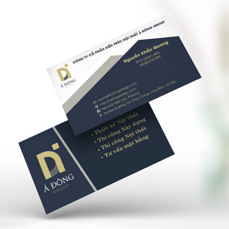 Card visit kiến trúc Á Đông