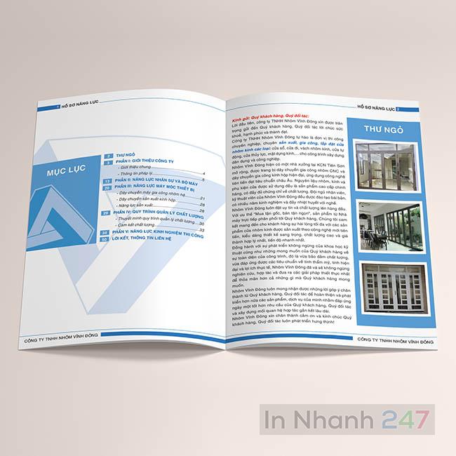 Hồ sơ năng lực công ty nhôm Hồ sơ năng lực công ty nhôm