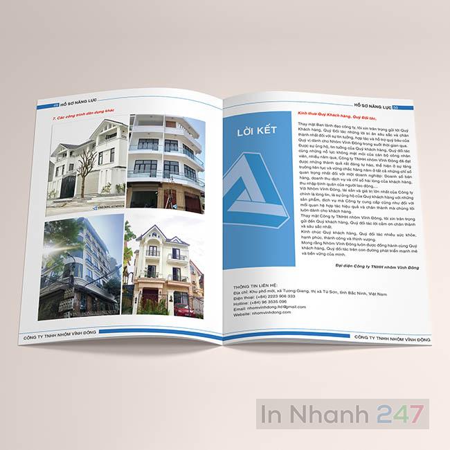 Hồ sơ năng lực công ty nhôm Hồ sơ năng lực công ty nhôm