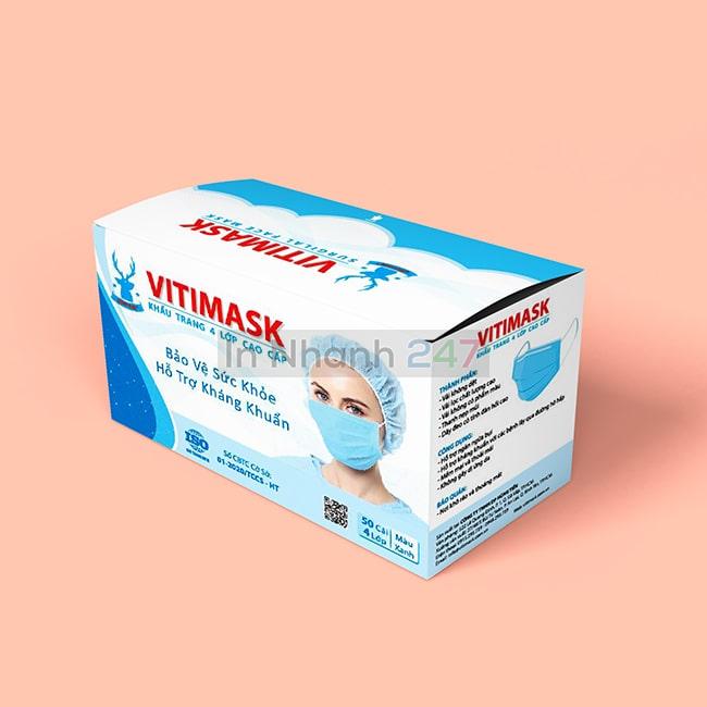 Hộp khẩu trang Vitmask Hộp khẩu trang Vitmask
