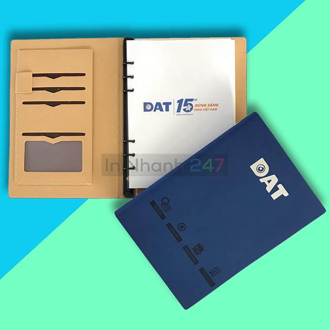 Sổ bìa da DAT Sổ bìa da DAT