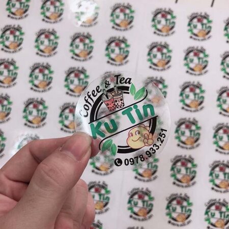 Sticker decal trong Ku Tin