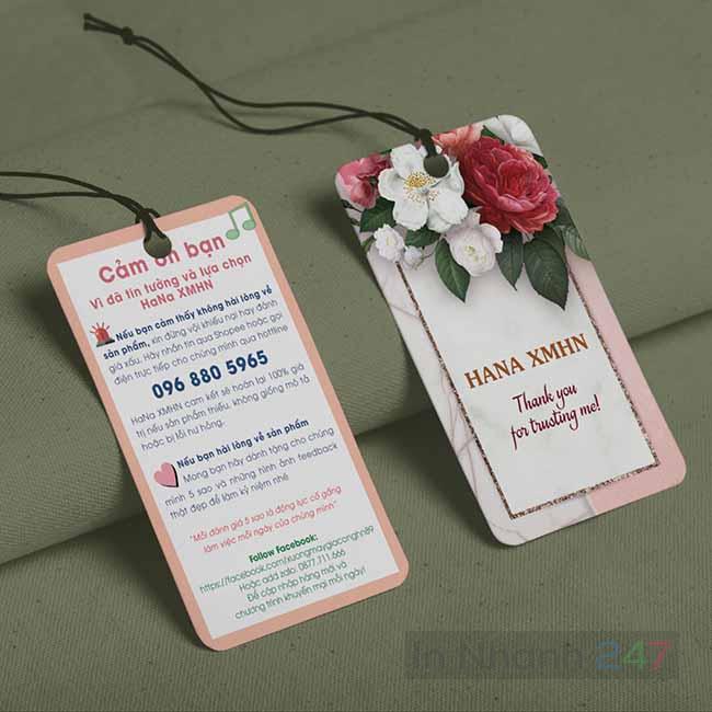 Tag quần áo Hana Tag quần áo Hana