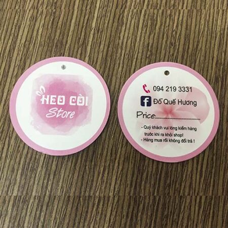 Tag quần áo Heo Còi