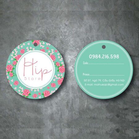 Tag quần áo Hip Store