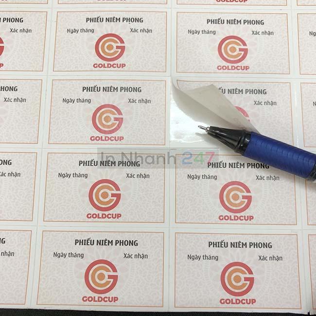 Tem niêm phong Tem niêm phong