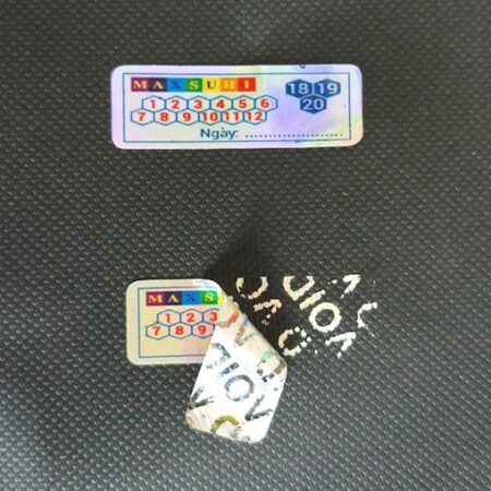 Tem bảo hành vỡ tổ ong