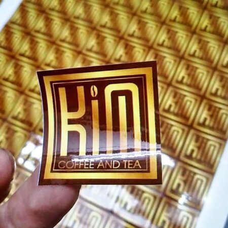 Tem decal giấy cán bóng