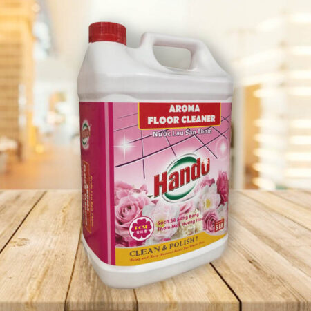 Tem decal giấy nước lau sàn Hando