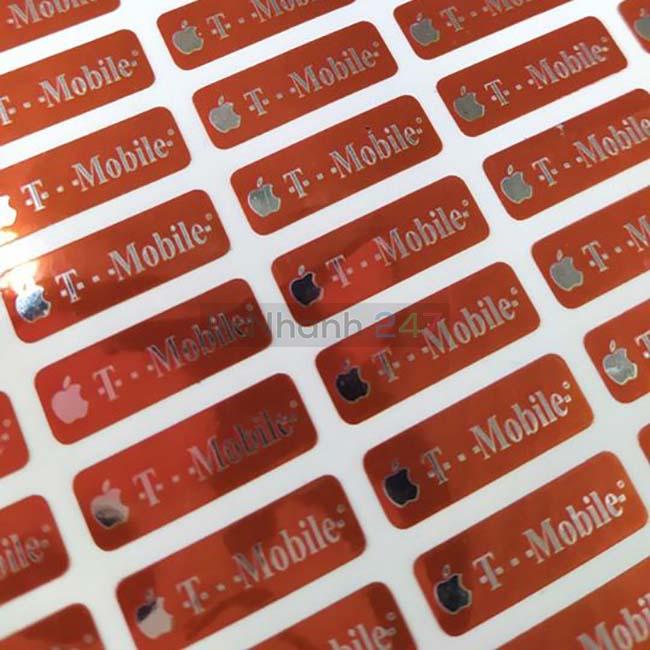 Tem decal gương T Mobile Tem decal gương T Mobile