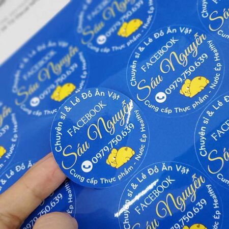 Tem decal nhựa Sáu Nguyễn