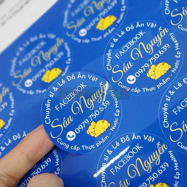 Tem decal nhựa Sáu Nguyễn Tem decal nhựa Sáu Nguyễn