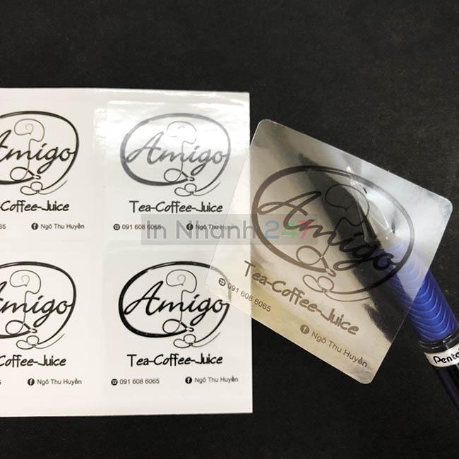 Tem decal trong Tem decal trong