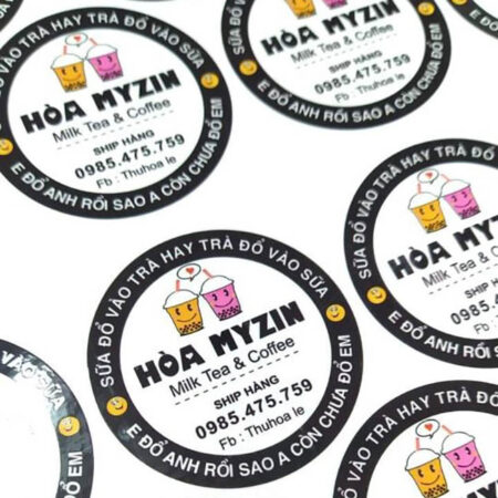 Tem decal trong tròn Hòa Myzin