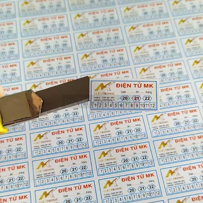 Tem decal vỡ bảo hành điện tử MK Tem decal vỡ bảo hành điện tử MK