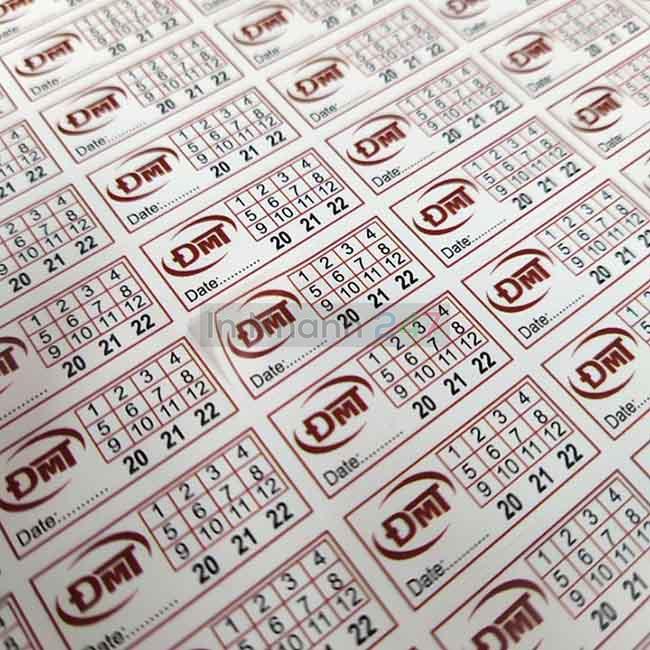 Tem vỡ bảo hành chữ nhật ĐMT Tem vỡ bảo hành chữ nhật ĐMT