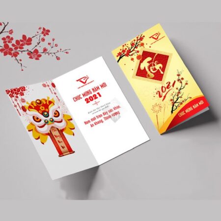 Thiệp chúc tết Tân Sửu