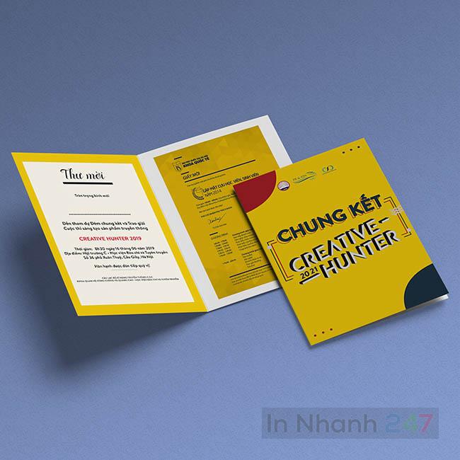 Thiệp mời sự kiện chung kết Thiệp mời sự kiện chung kết