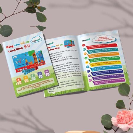 Tờ gấp 2 hồng sâm trẻ em