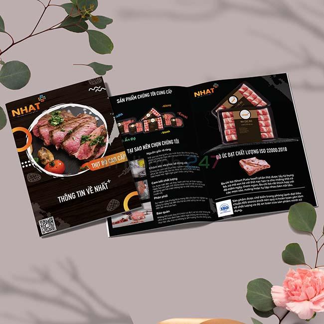 Tờ gấp 2 thịt bò cao cấp Tờ gấp 2 thịt bò cao cấp