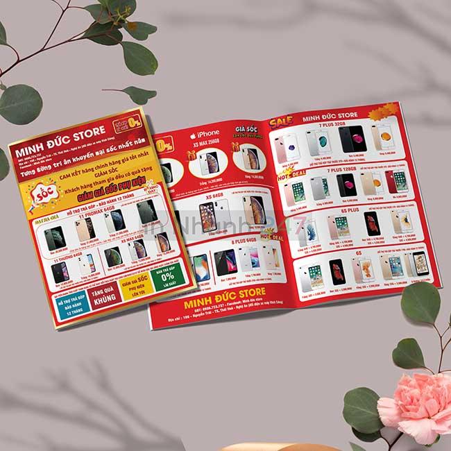 Tờ gấp đôi điện thoại Minh Đức Tờ gấp đôi điện thoại Minh Đức