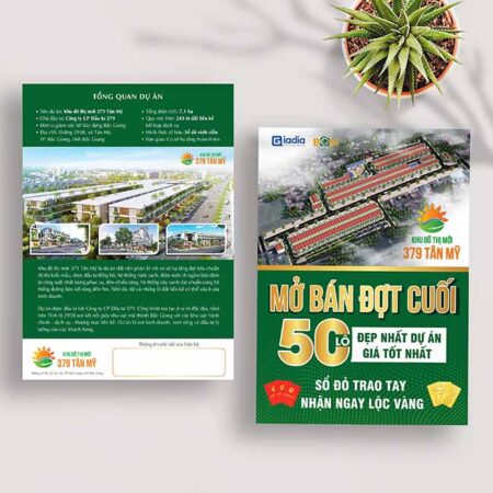 Tờ rơi bất động sản Tân Mỹ