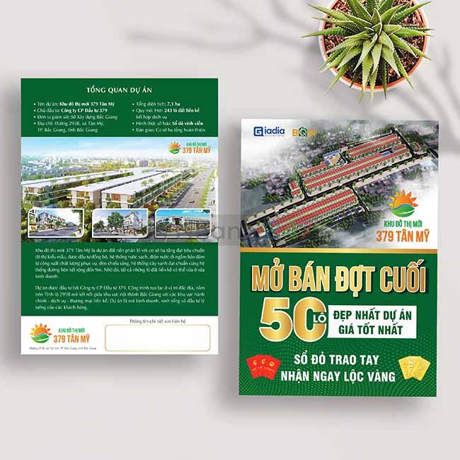 Tờ rơi bất động sản Tân Mỹ Tờ rơi bất động sản Tân Mỹ