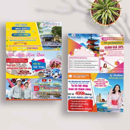 Tờ rơi du học Nhật Hàn