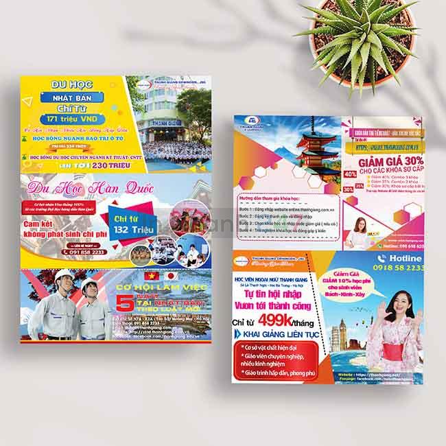 Tờ rơi du học Nhật Hàn Tờ rơi du học Nhật Hàn