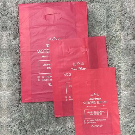 Túi nilon HD hồng mịn Thu Phạm