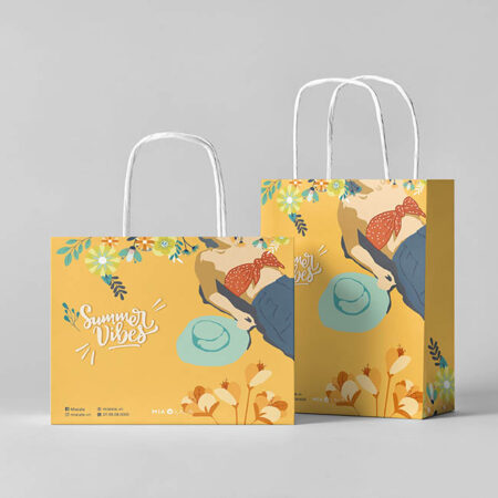 Túi giấy thời trang hè