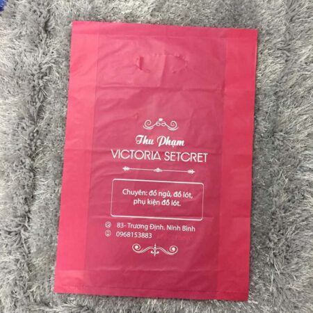 Túi nilon HD hồng mịn Thu Phạm