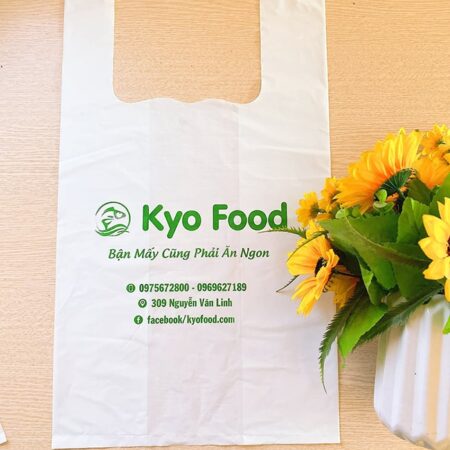 Túi nilon HD mịn siêu thị Kyo Food