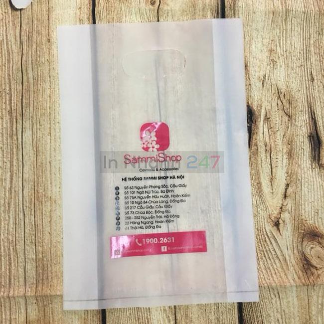 Túi nilon HD mờ SammiShop Túi nilon HD mờ SammiShop