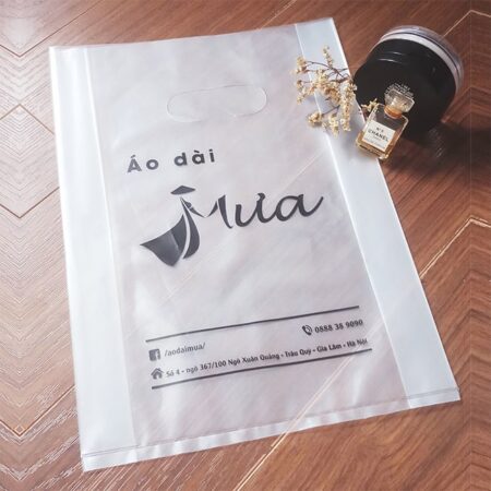 Túi nilon HD mờ áo dài Mưa